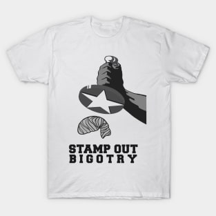 Stamp Out Bigotry - Resist Trump T-Shirt